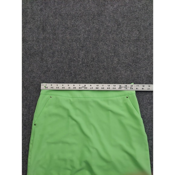 Greg Norman Skirt Skort Womens 6 Green Pickleball Golf Tennis Shorts Stretch - Picture 6 of 9